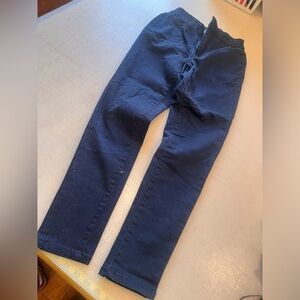 Navy soft high rise jeggings